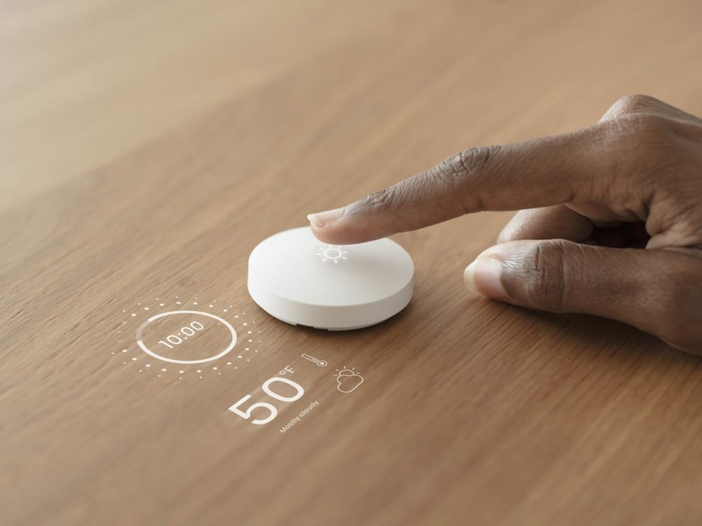 Smart house control innovative technology Smart speaker for house control innovative technology